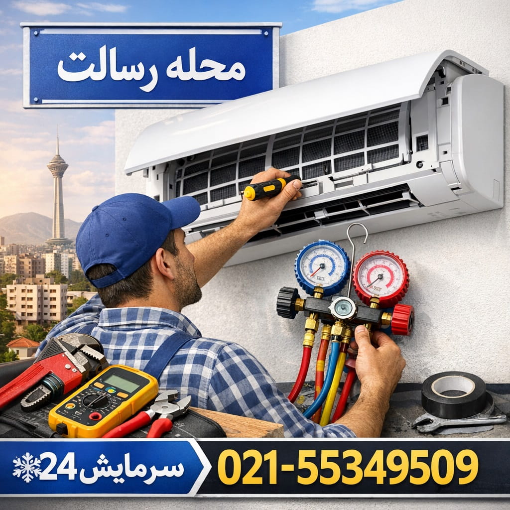 تعمیر کولر گازی رسالت - سرویس تخصصی کولرگازی
