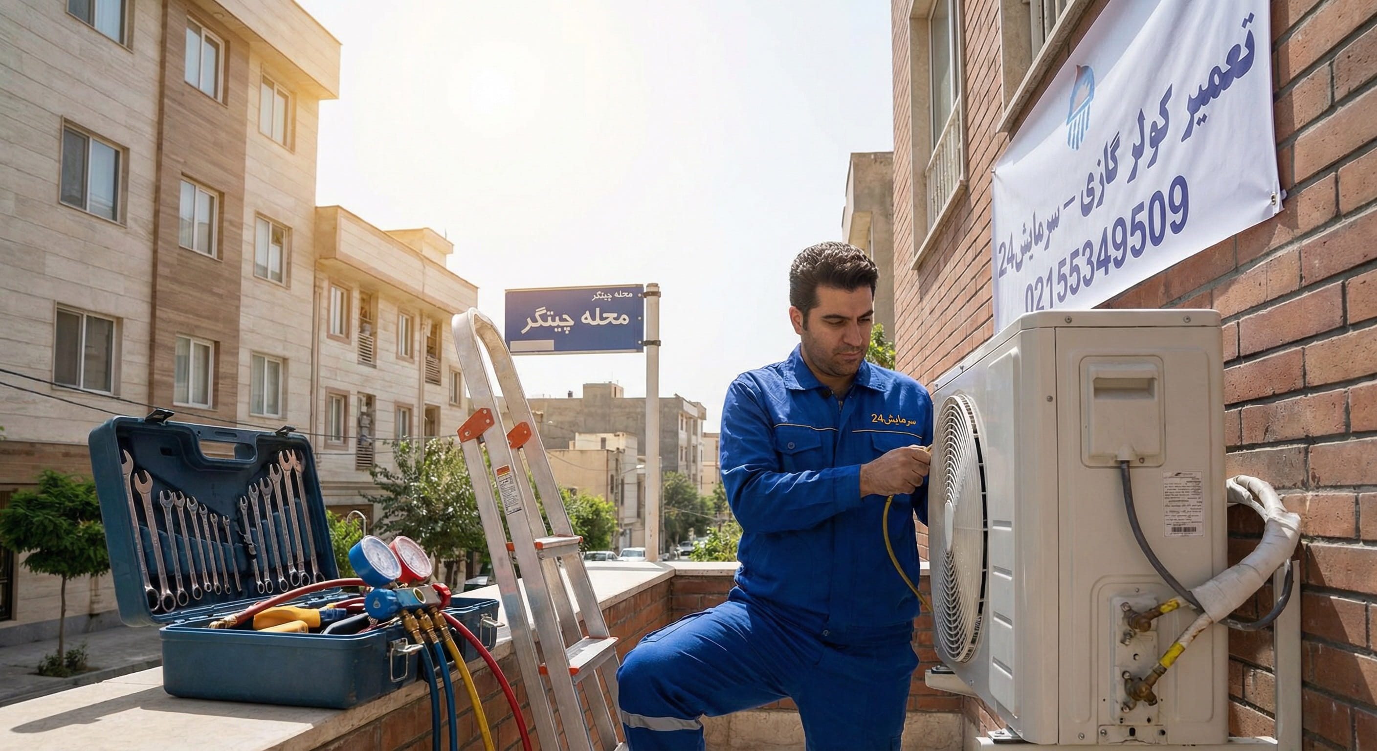 تعمیر اسپلیت چیتگر